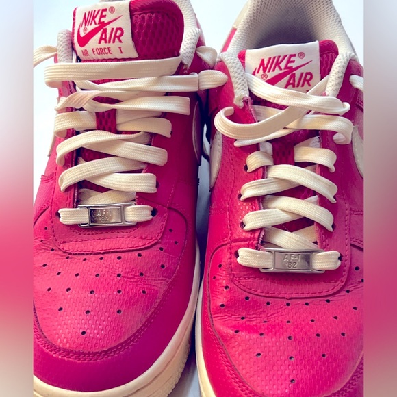 Nike Air Force 1 Women’s Size 7 Pink Force Sail 315115-608 - RARE - Picture 7 of 14